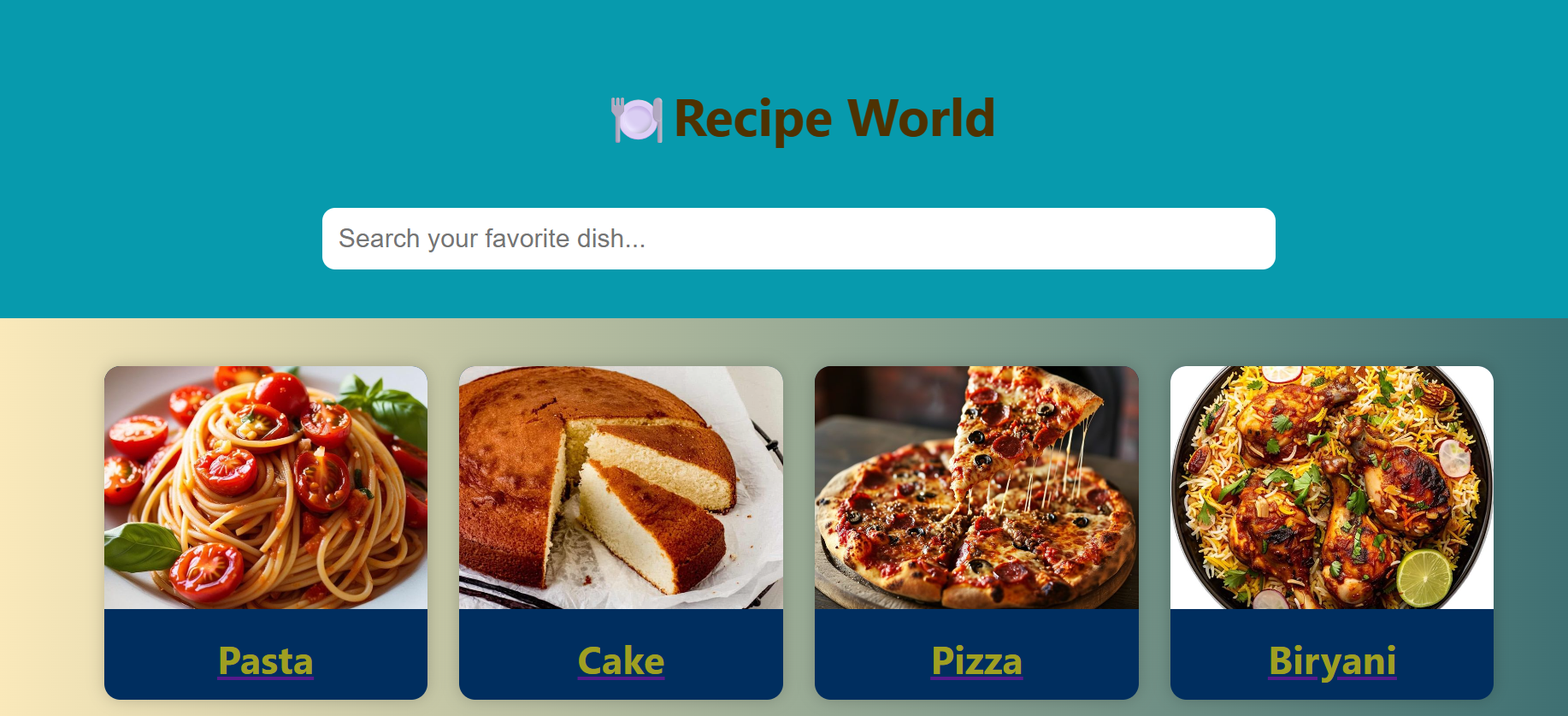 Recipe Website